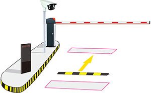 立柱式1車牌識別系統(tǒng)