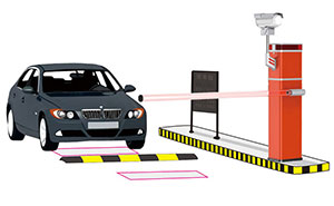 立柱式3車牌識別系統(tǒng)