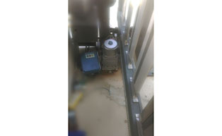 百勝平移門機成功安裝于北海某食品廠