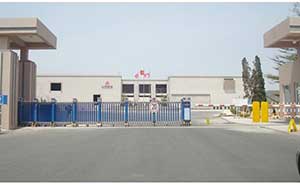 山花集團(tuán)伸縮門案例