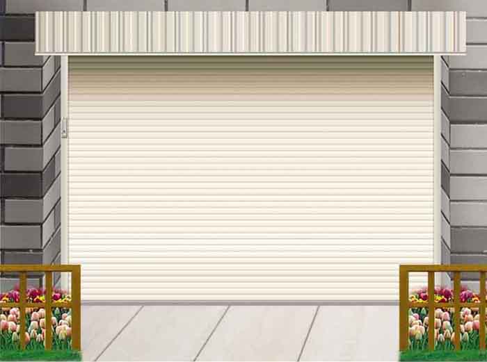 雙層鋁合金卷簾門