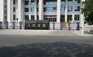 包頭市高新區(qū)人民法院電動伸縮門案例