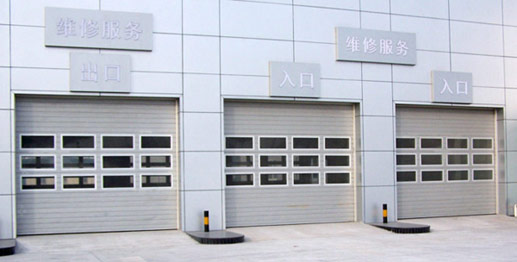 帶可視窗車庫門