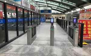 寧波象山客運(yùn)中心站通道閘案例