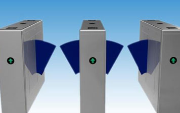 翼閘 - 橋式直角翼閘雙通道HYT-AWB1