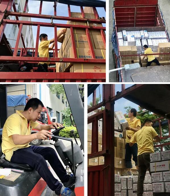 即將出貨的貨車車廂