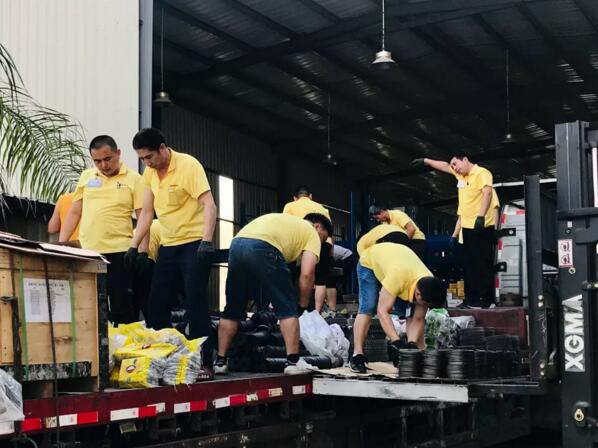 安麟向高溫下奮戰(zhàn)在一線的員工致敬！