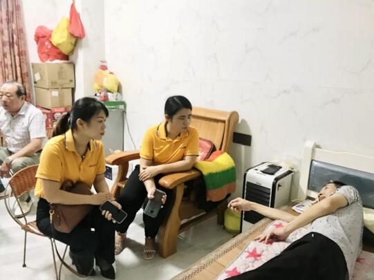 關(guān)愛員工 ▏安麟工會慰問患病員工