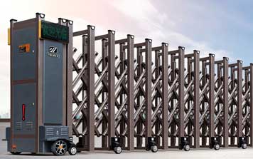 鋁合金伸縮門 - 2021年新品鴻運(yùn)勝世