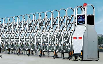 曲美門-A026電動伸縮門