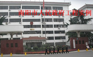 南陽(yáng)市人民政府伸縮門(mén)案例
