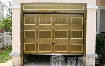 豪華翻板車庫門