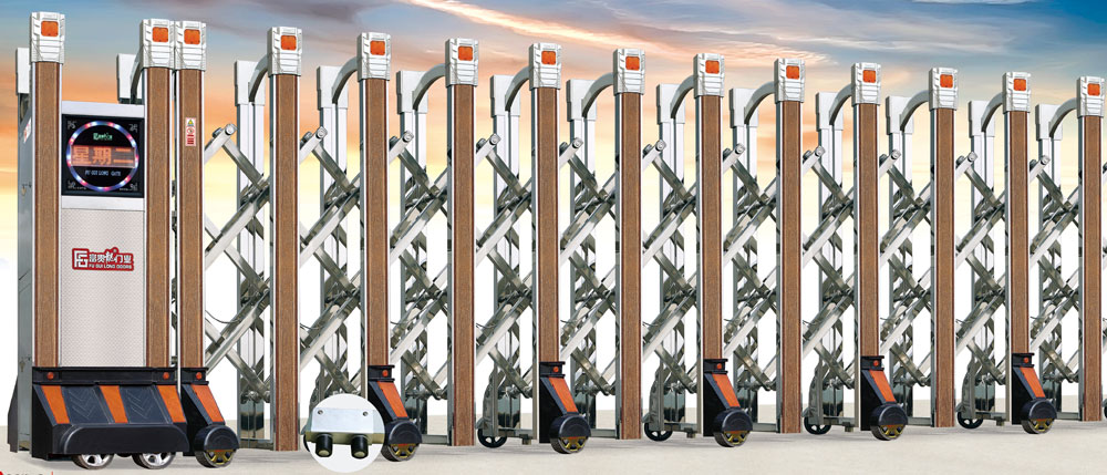 FGL-A213不銹鋼伸縮門