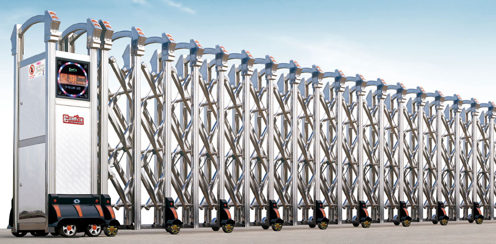 FGL-A321不銹鋼伸縮門(mén)