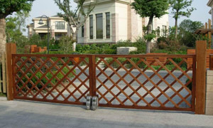 昆明滇池春天別墅平開門機案例