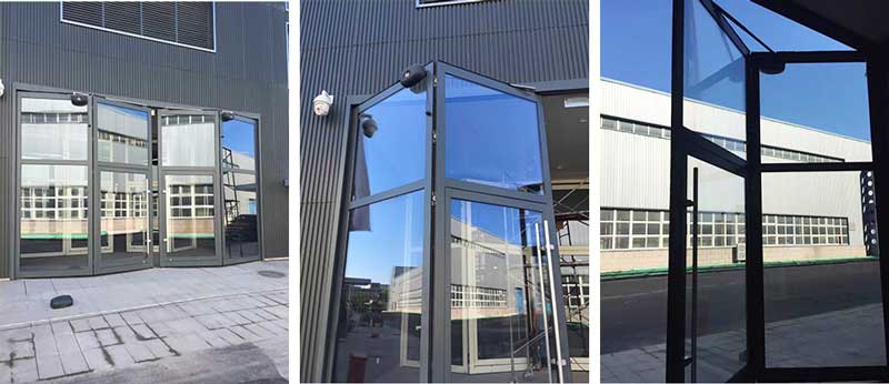 亦莊折疊門電機(jī)案例 - 中出網(wǎng)-智能出入口與停車充電門戶