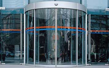 自動弧形雙層感應(yīng)門