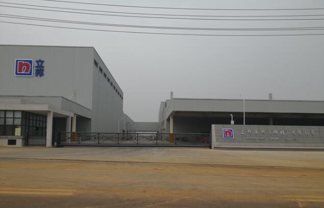 咸寧立邦涂料（湖北）有限公司伸縮門(mén)案例 - 中出網(wǎng)-智能出入口與停車(chē)充電門(mén)戶