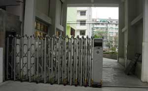 麗水市中山小學伸縮門案例