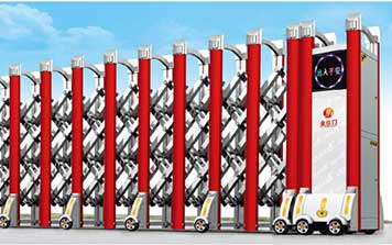 金紅門電動伸縮門