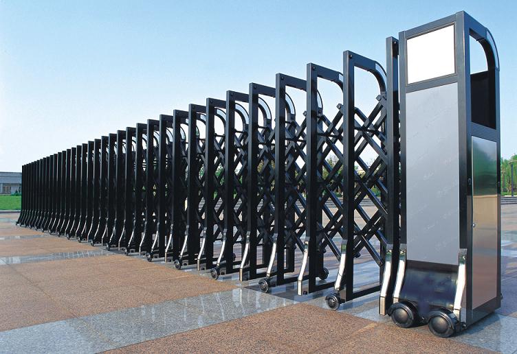 黑明珠鋁合金電動(dòng)伸縮門