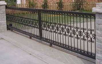 鐵藝電動平移門