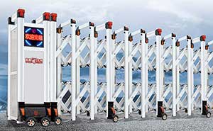 現(xiàn)代六號(hào)鋁合金伸縮門