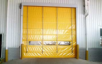 堆積式卷簾門（手動拉繩式）