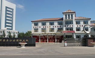 盛世昌隆（客戶案例--電動伸縮門）--開魯縣公安消防大隊