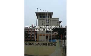 廣州外國語小學旗桿案例 - 中出網(wǎng)-智能出入口與停車充電門戶