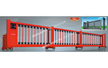 鋁合金電動(dòng)伸縮門