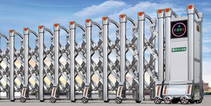 精鋼衛(wèi)士610-A不銹鋼伸縮門