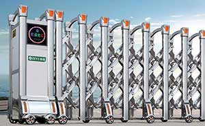 精鋼衛(wèi)士611-A不銹鋼伸縮門