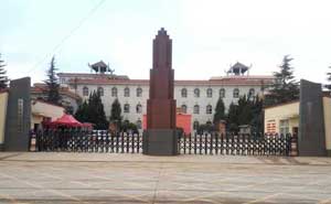 陸良縣小百戶中學(xué)伸縮門案例