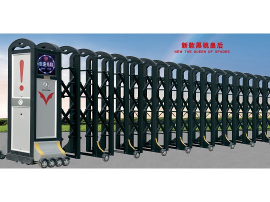 新款黑桃皇后電動伸縮門