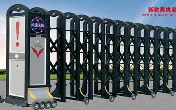 新款黑桃皇后電動(dòng)伸縮門(mén)