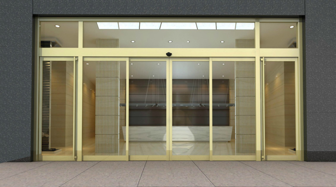 鈦金包框自動(dòng)感應(yīng)門