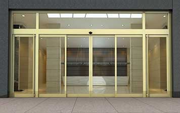 鈦金包框自動感應(yīng)門