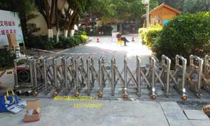 柳州市馬鞍山公園電動(dòng)門案例