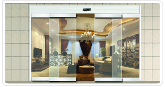 HY-A2純玻璃雙開(kāi)式緊急速推自動(dòng)門