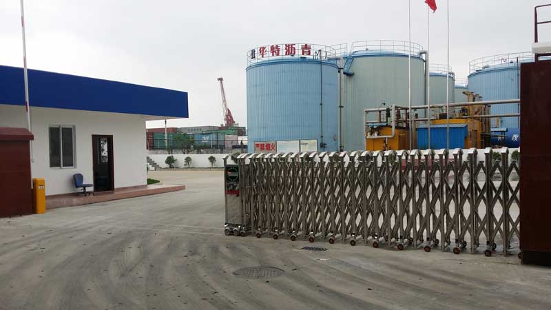 貴陽華特瀝青電動(dòng)伸縮門案例 - 中出網(wǎng)-智能出入口與停車充電門戶