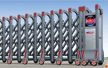 盛世中華-A5鋁合金電動(dòng)伸縮門(mén)