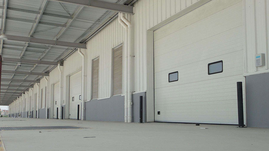 工廠電動提升門