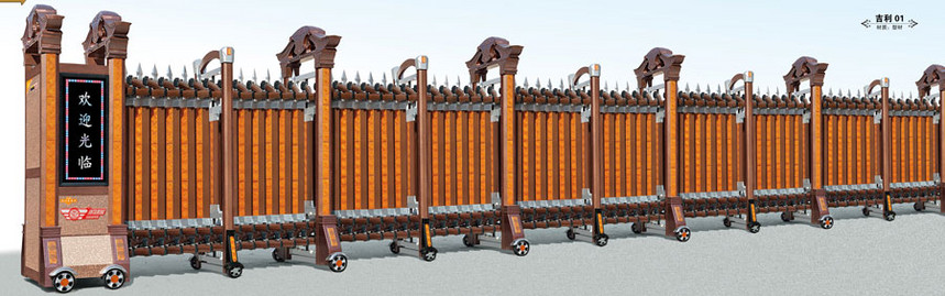 吉利系列電動(dòng)伸縮門