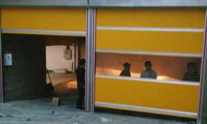 紅星美凱龍地下車庫快速門案例 - 中出網(wǎng)-智能出入口與停車充電門戶