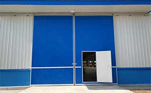 安陽(yáng)八方路橋設(shè)備有限公司工業(yè)平移門(mén)案例 - 中出網(wǎng)-智能出入口與停車(chē)充電門(mén)戶