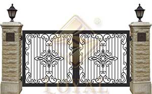 歐式鐵藝庭院大門