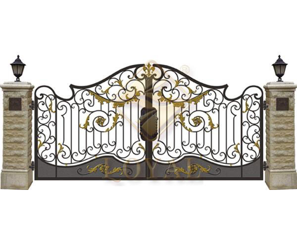 奢華庭院門(mén)