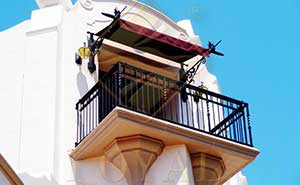 迪士尼樂園鐵藝圍欄案例