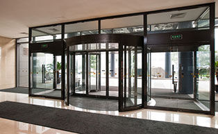 北京工大建國(guó)酒店旋轉(zhuǎn)門(mén)工程案例